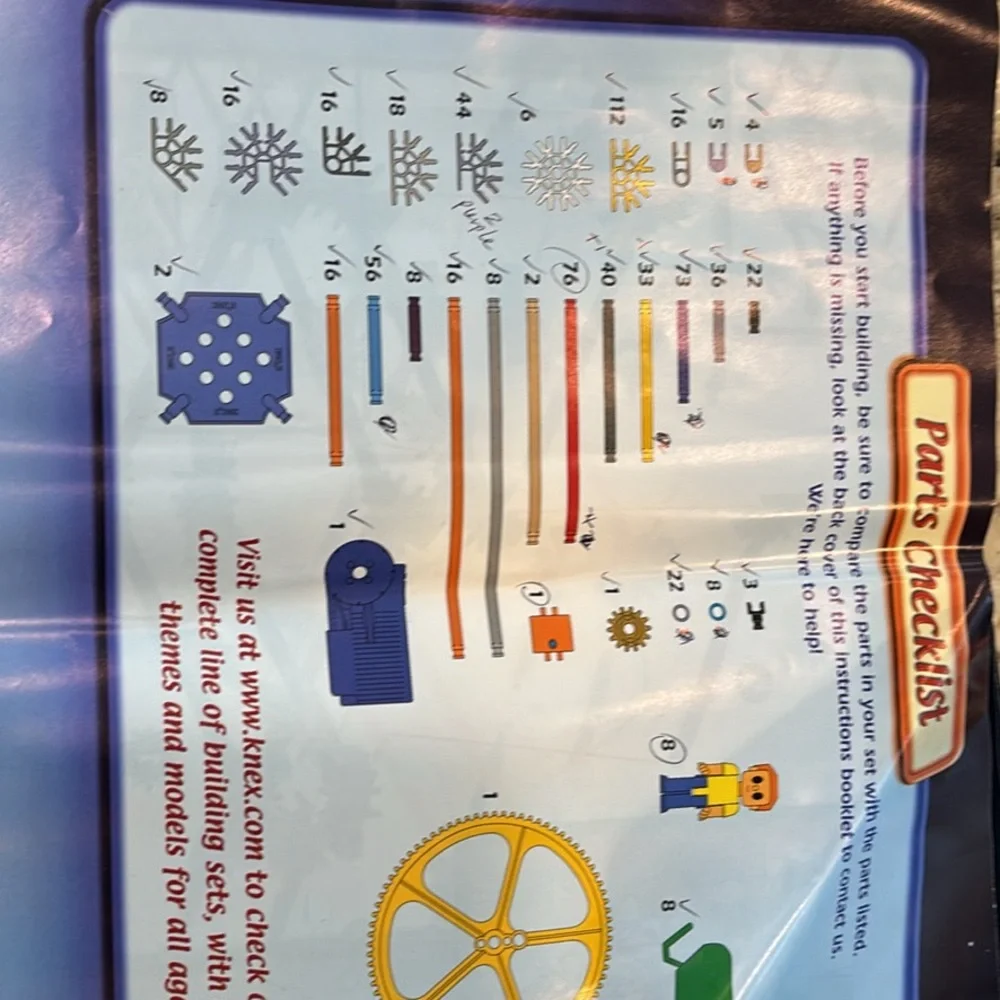 K’Nex Ferris Wheel 3 models in 1 - 675+ pieces